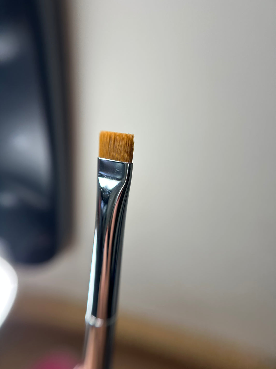 Pennello dritto marrone