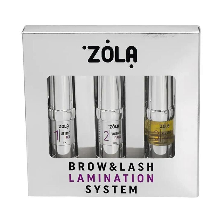 Il Kit di Laminazione per Ciglia e Sopracciglia Zola